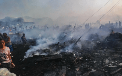 Philippines : un incendie a ravagé un bidonville de Manille