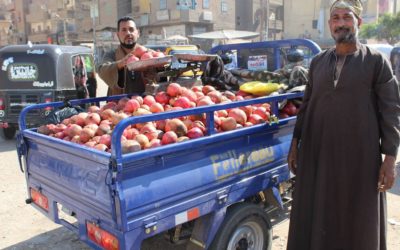 Un travail grâce à des tricycles et des tuktuks