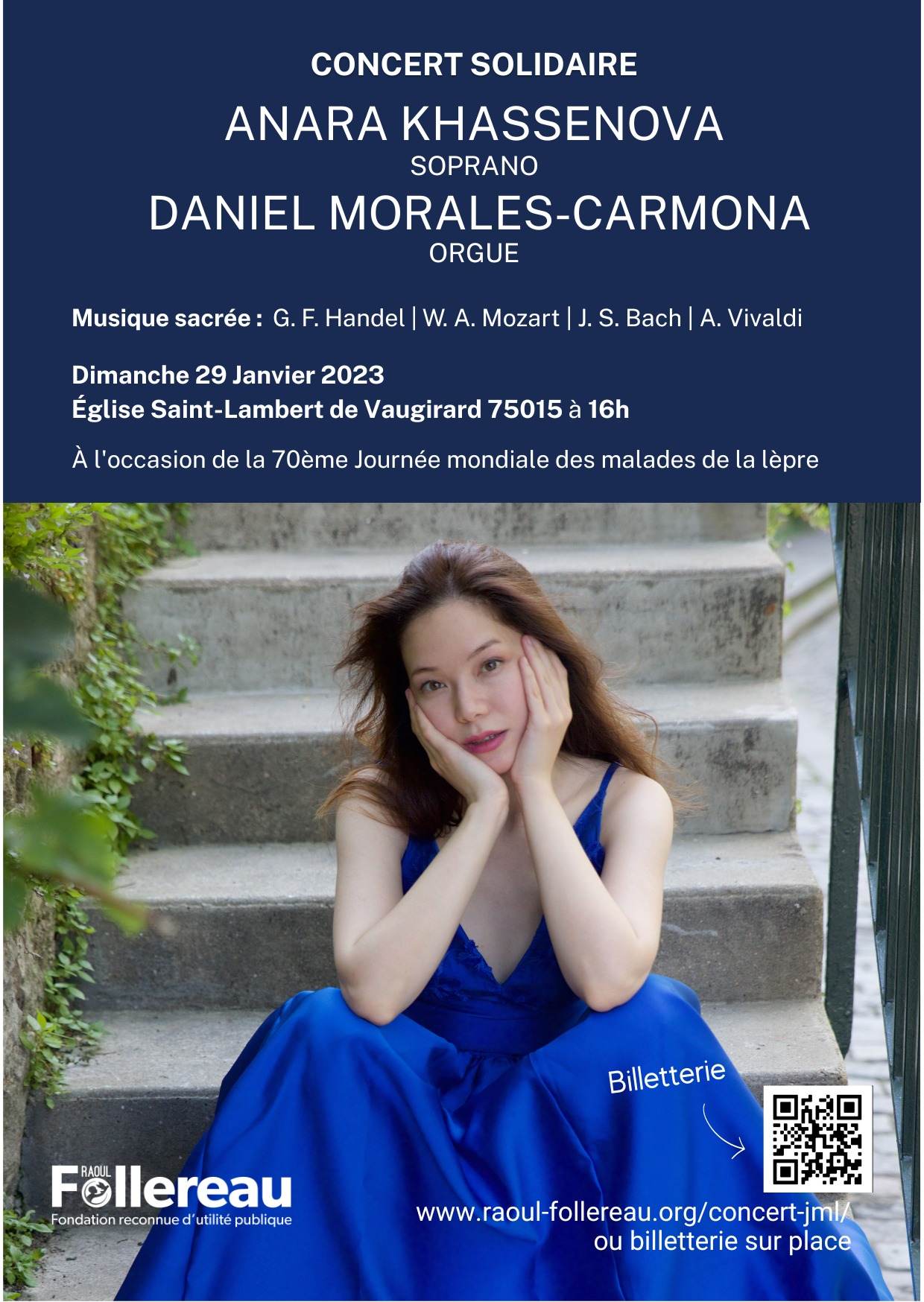 Flyer A6 - Concert Paris JML2023
