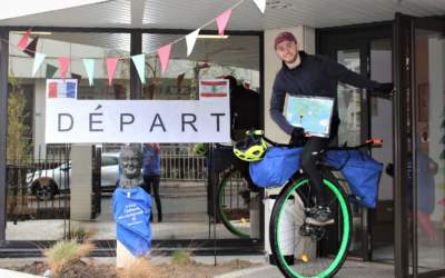 4000 km à monocycle, pour les enfants de l’école St François d’Assise, au Liban